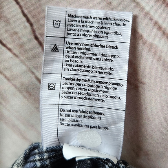 Carhartt "Hubbard Plaid Shirt" Original Fit Flannel Blue Black White, Men's XL - Picture 8 of 10